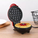 Mini Máquina de Waffles Profissional Antiaderente Elétrica