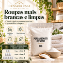 Percarbonato de Sódio – Roupas Mais Brancas e Limpas | Pague 1 e Leve 2 + FRETE GRÁTIS