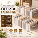 Caixa Organizadora Dobrável Multiuso — Oferta Pegue em Dobro