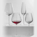 Taça de Vidro - Formato Irregular Ondulado   -  Design Sofisticado