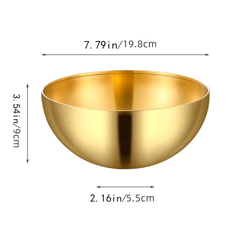 Tigela Premium Dourada