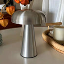 Retro table lamp Mushroom LED Night Light Rechargeable desk lamp Touch Sensor Reading Lights  for bedroom  Restaurant Bar Decor