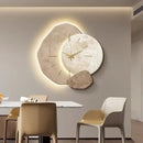 Relógio de Parede Silencioso com Design Contemporâneo