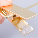 Conjunto de Cabides em  Acrílico Transparente com Presilhas – Organização Premium
