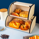 Recipiente para Armazenamento de Pão - Porta Pão Retrô