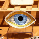 Ceramic Jewelry Tray Trinket Dish Rings Earrings Necklaces Dish Evil Eye Decorative Plate Bowl Home Decor