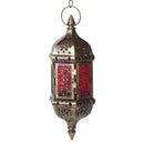 Suporte de Vela Marroquino em Metal Clássico – Elegância Artesanal -  Decoração de Luxo