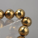Escultura Esfera Abstrata em Metal com Caixa Transparente