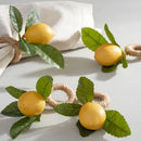 Porta Guardanapos Limão Siciliano - Elegância