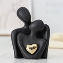 Ceramic couple ornaments room decor miniature items offices decoration & accessories home & garden figurine bedroom decorations