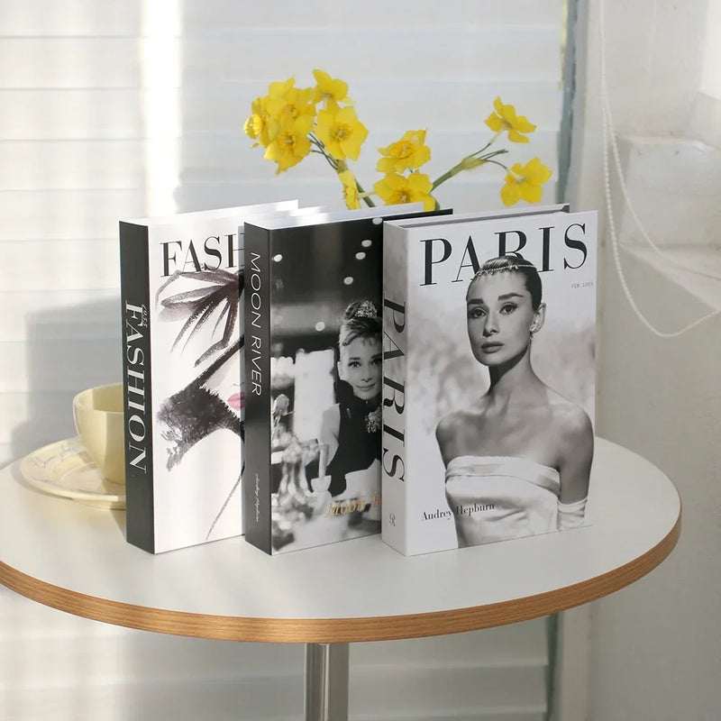 Conjunto Caixa Livro para Decoração - Livros Decorativos