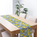 Caminho de Mesa  Premium – Estampa Lemon Tiles  - Decoração de Mesa Sofisticada