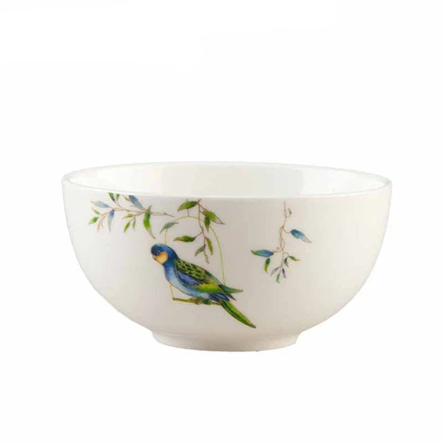 Peças em Porcelana - Coleção Pássaros