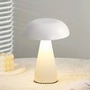 Retro table lamp Mushroom LED Night Light Rechargeable desk lamp Touch Sensor Reading Lights  for bedroom  Restaurant Bar Decor