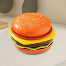 Dinnerware Sets Dipping Sauce Plates 6-Layer Stackable Kitchen Dinnerware Burgers Shape Side Dishes Dessert Tableware For Party