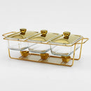 Rechaud de Vidro - Buffet Luxo